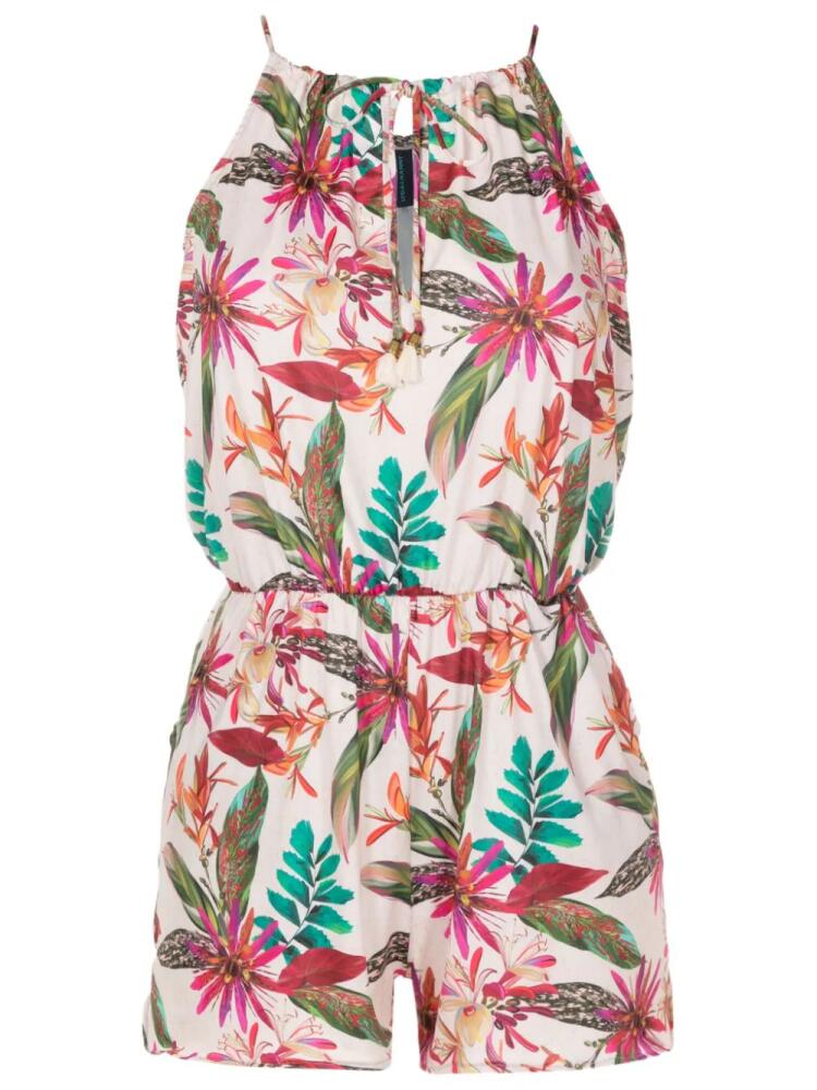 Lygia & Nanny Laya botanical-print playsuit - Multicolour Cover