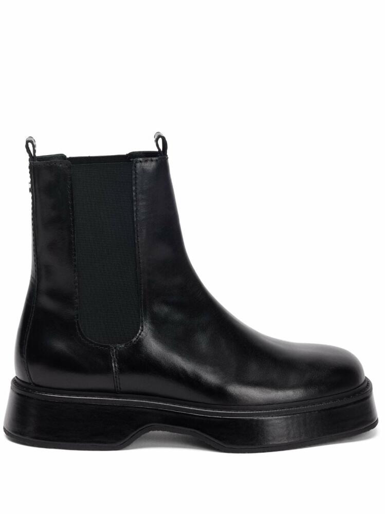 AMI Paris leather Chelsea boots - Black Cover