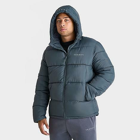 Sonneti Men's Knox Padded Jacket in Grey/Turbulence Grey Cover