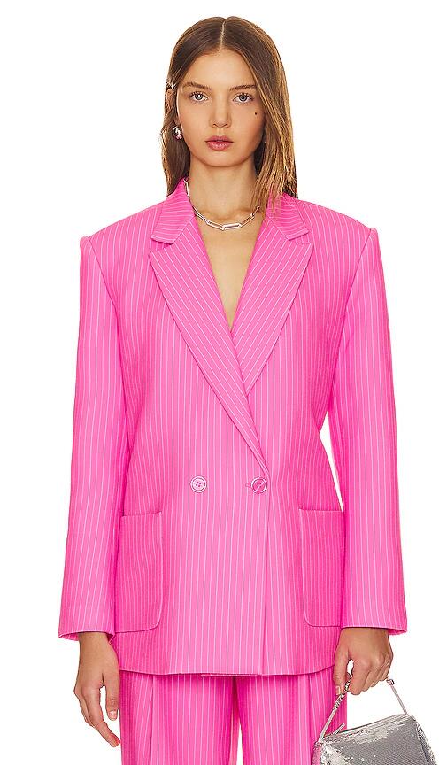 SER.O.YA Natasha Blazer in Pink Cover