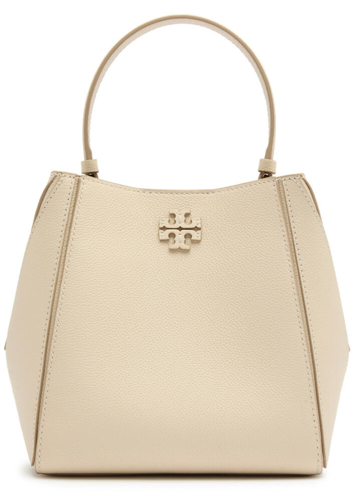 Tory Burch McGraw Small Leather Bucket bag - Off White Cover