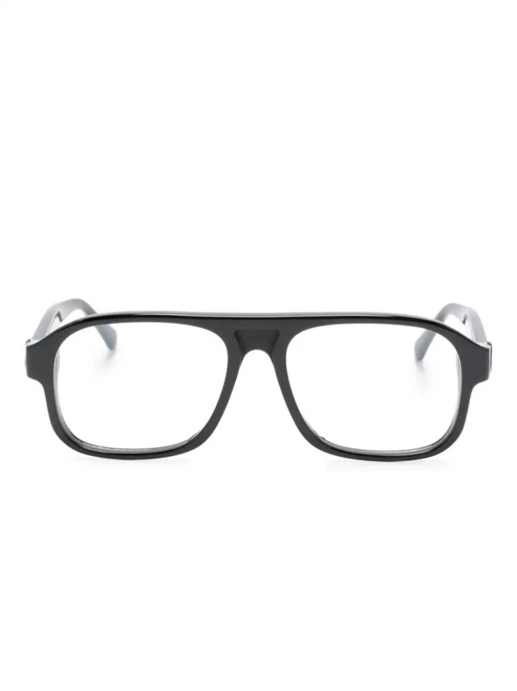 Moncler Eyewear ML5198 001 square glasses - Black Cover