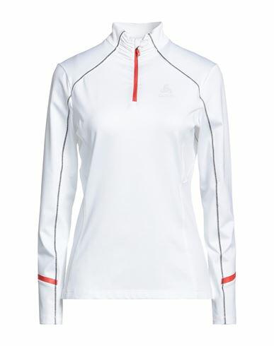 Odlo Woman T-shirt White Polyester, Elastane Cover