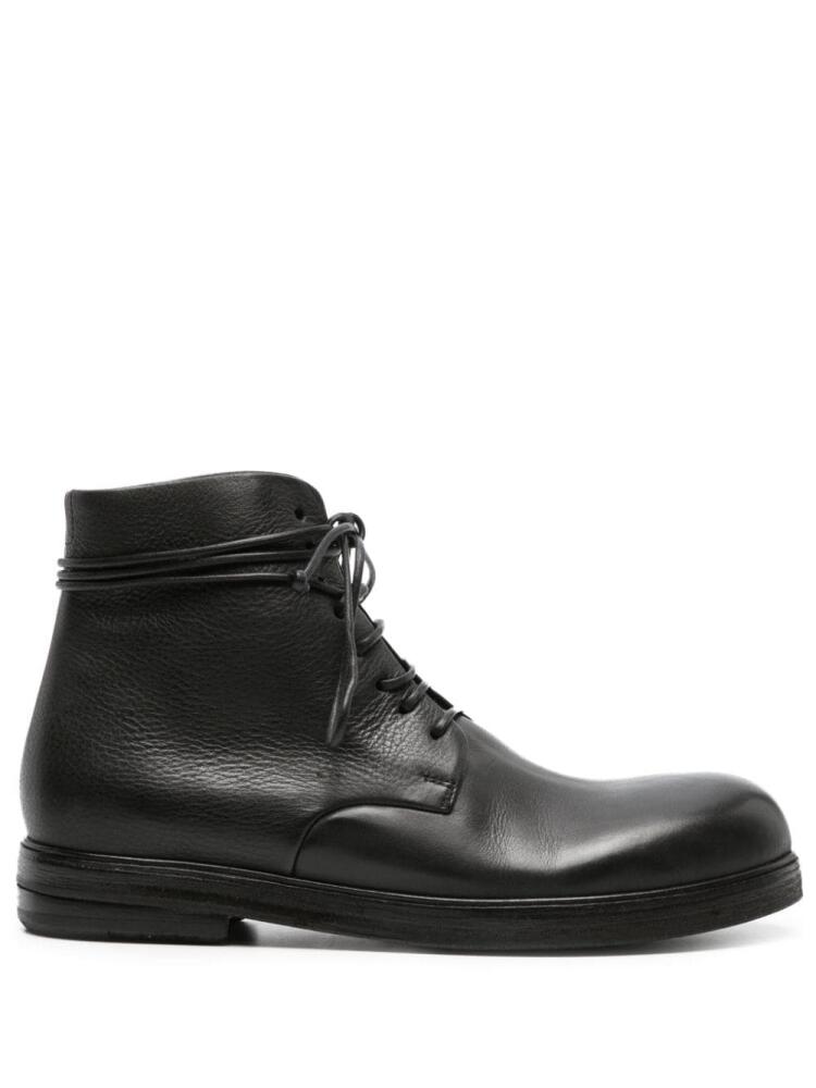 Marsèll lace-up leather boots - Black Cover