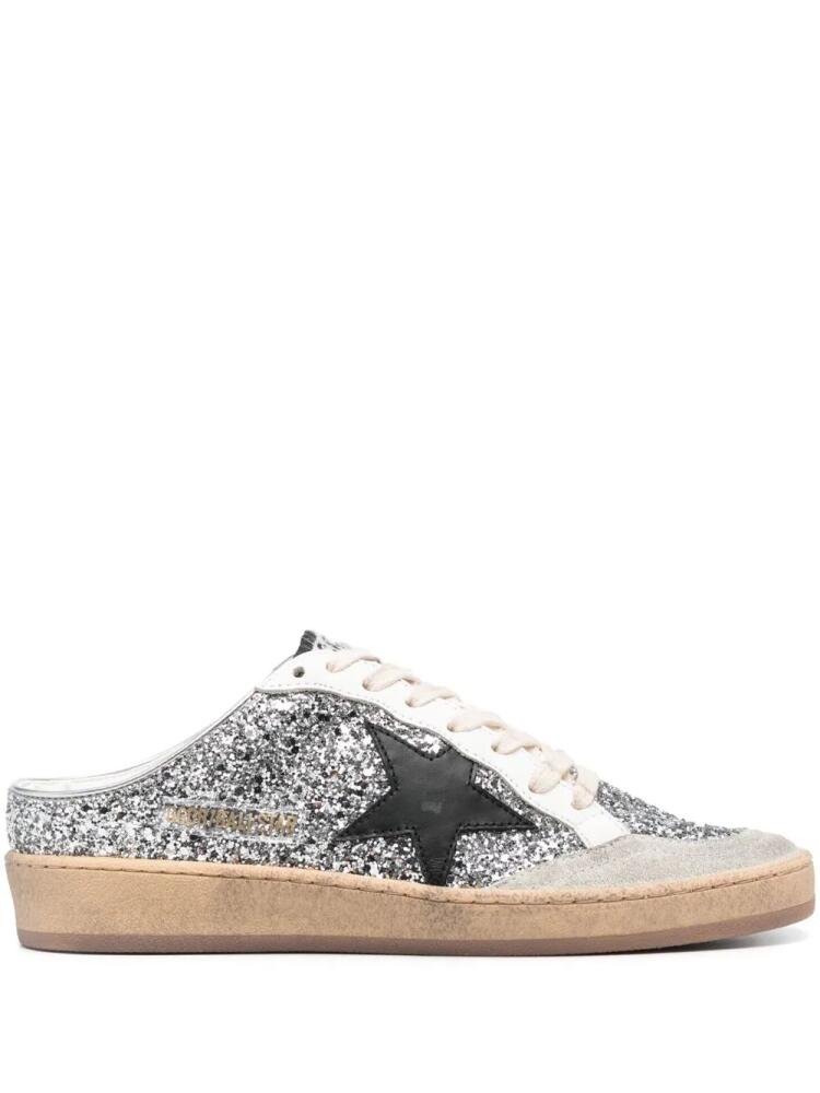 Golden Goose Ball Star slip-on sneakers - Silver Cover