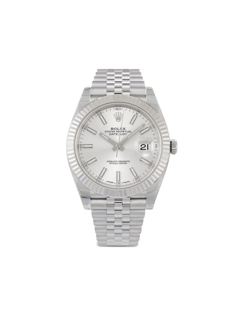 Rolex 2024 unworn Datejust 41mm - Silver Cover