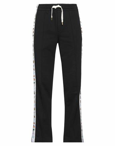 Casablanca Man Pants Black Organic cotton, Polyester, Viscose, Metallic fiber, Polyamide Cover