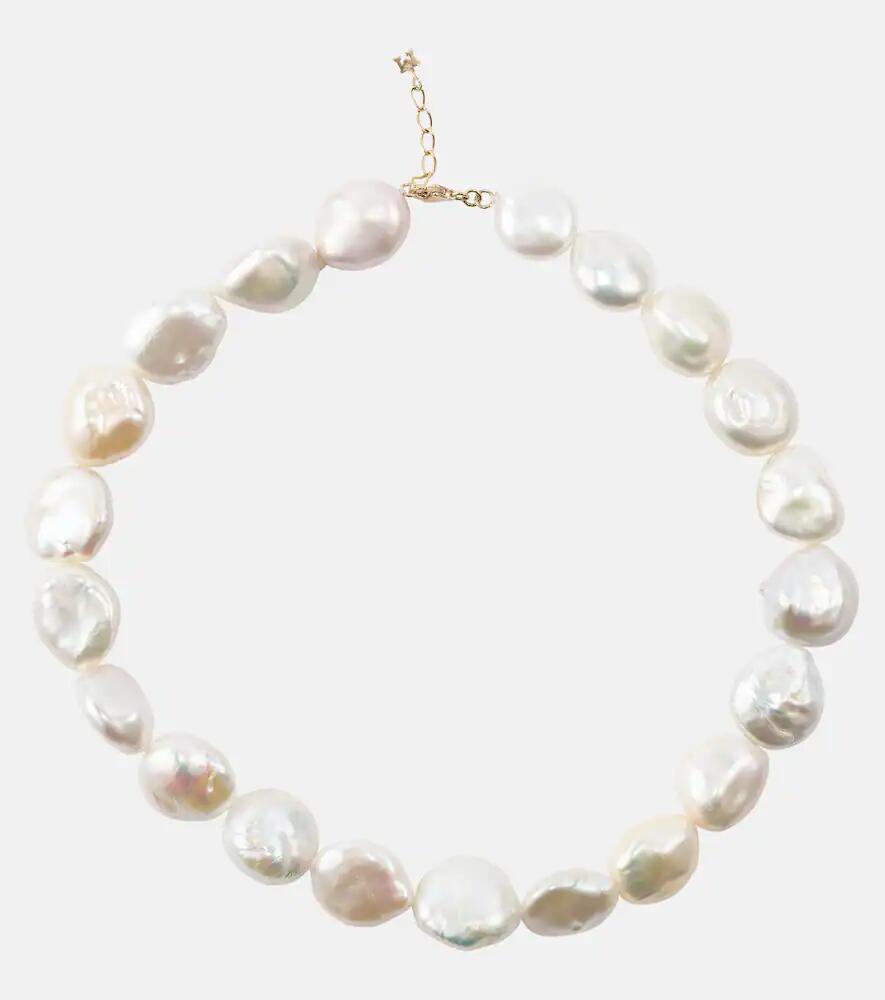 Mateo 14kt gold necklace with pearls Cover