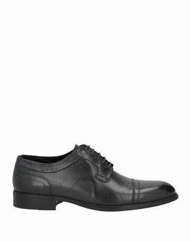 Baldinini Man Lace-up shoes Black Calfskin Cover