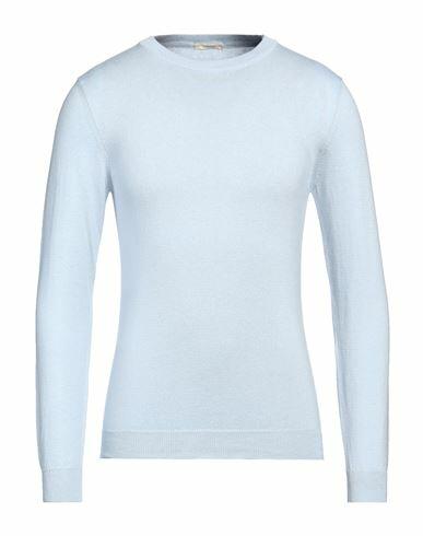 Bellwood Man Sweater Sky blue Cotton, Cashmere Cover