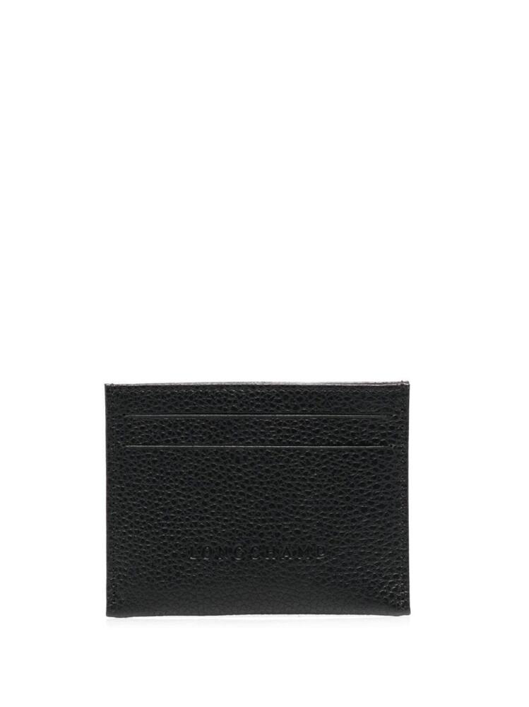 Longchamp Le Foulonné leather cardholder - Black Cover