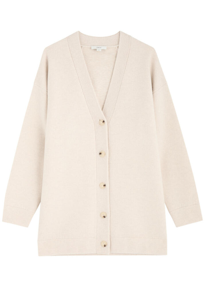 Vince Wool-blend Cardigan - Ivory Cover