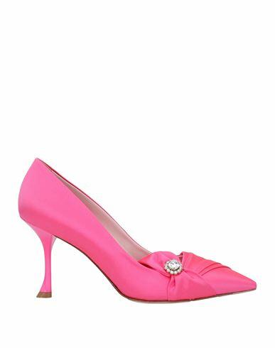 Roger Vivier Woman Pumps Fuchsia Textile fibers Cover