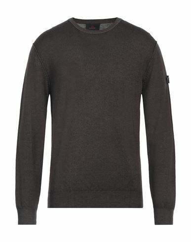 Peuterey Man Sweater Steel grey Wool Cover