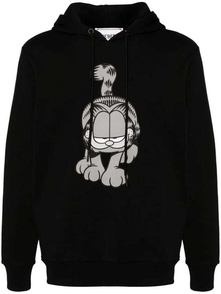 Iceberg x Garfield graphic-print hoodie - Black Cover