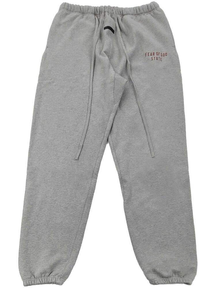 FEAR OF GOD ESSENTIALS printed track pants - Grey Cover