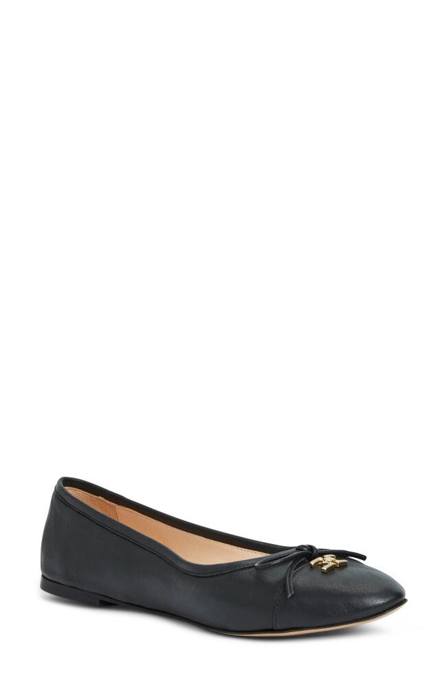 Bruno Magli Donatella Cap Toe Ballet Flat in Black Cover