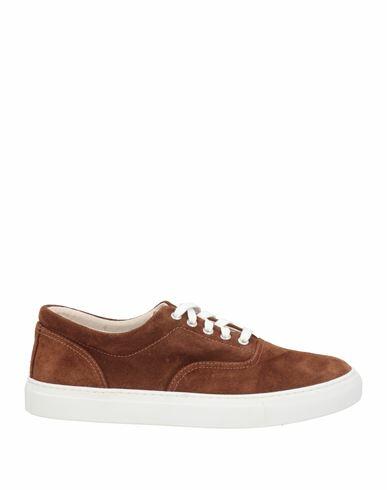 Diemme Man Sneakers Brown Leather Cover