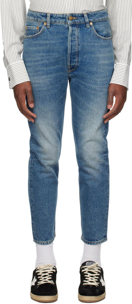 Golden Goose Blue Slim Fit Jeans Cover