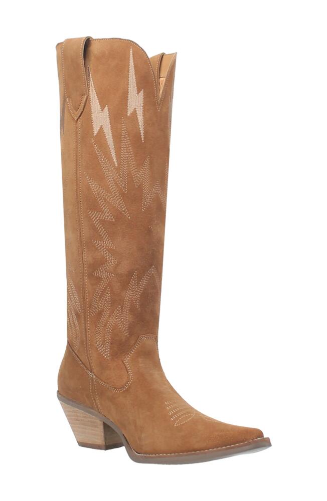 Dingo Thunder Road Cowboy Boot in Camel Cover