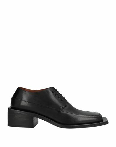 Marsèll Woman Lace-up shoes Black Calfskin Cover