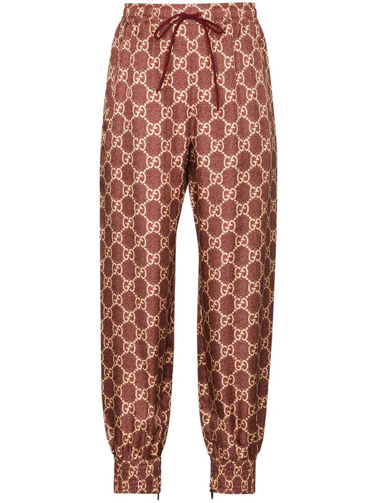 Gucci GG Supreme track pants - Red Cover