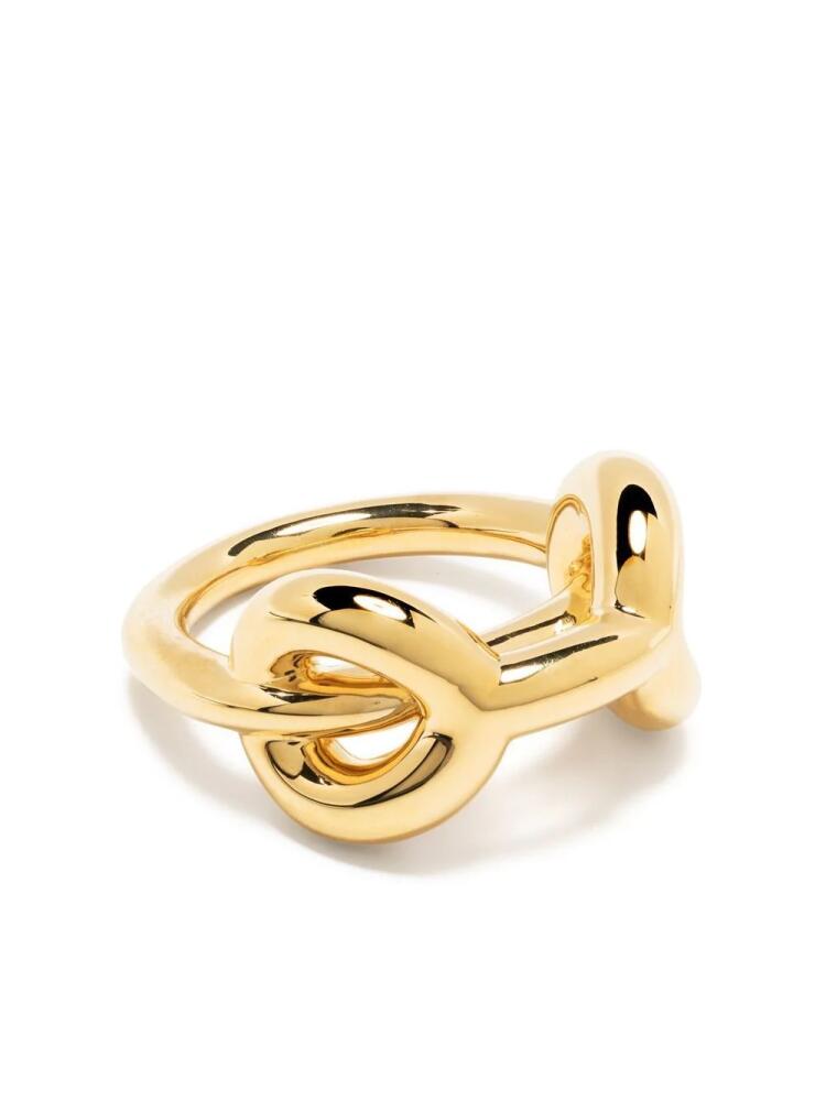 Charlotte Chesnais Binary chain ring - Gold Cover