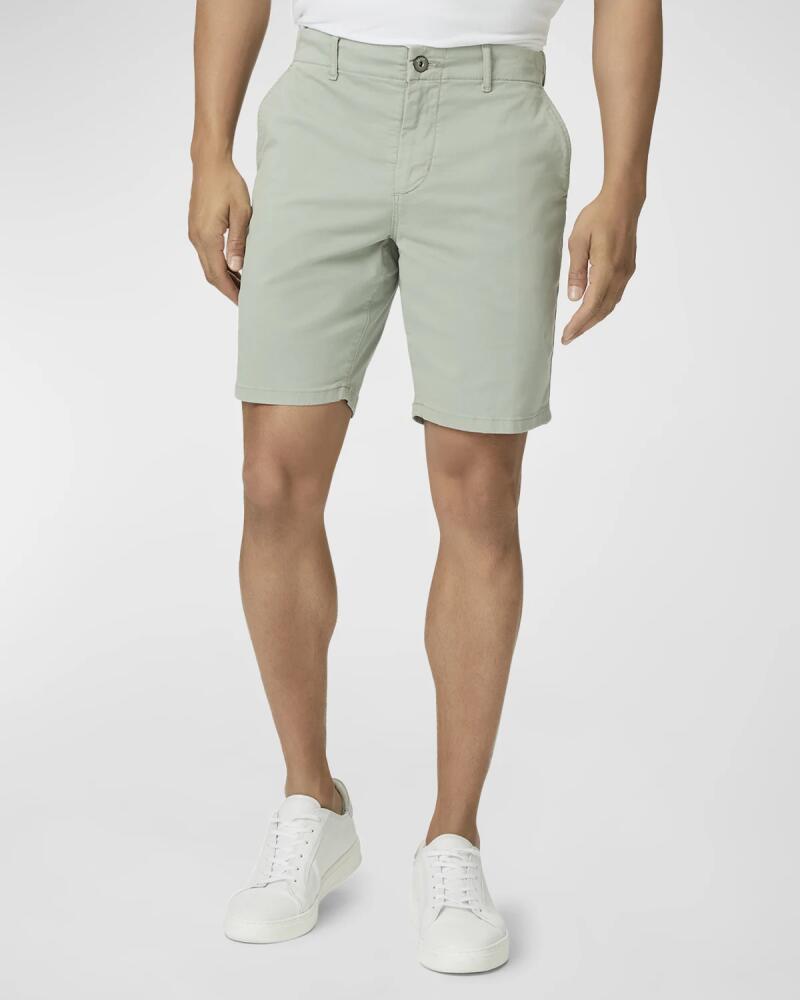 PAIGE Men's Phillips Stretch Sateen Chino Shorts Cover