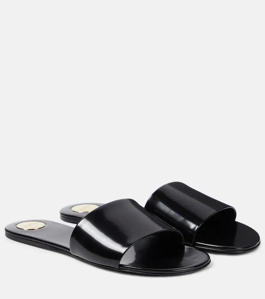 Saint Laurent Carlyle leather slides Cover