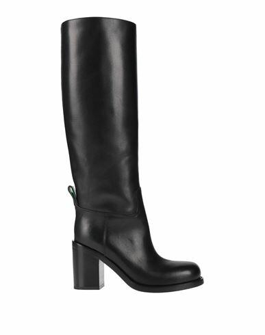 Bottega Veneta Woman Boot Black Leather Cover