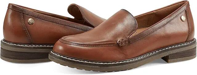 Easy Spirit Jaylin (Medium Brown Leather) Women's Flat Shoes Cover