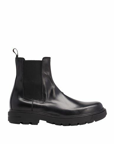 8 By Yoox Leather Chelsea Boot Man Ankle boots Black Calfskin Cover