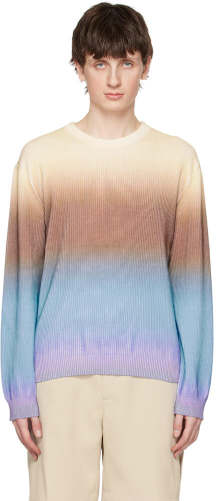 Solid Homme Multicolor Gradient Sweater Cover