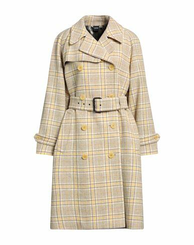 Aspesi Woman Coat Light yellow Virgin Wool, Viscose Cover