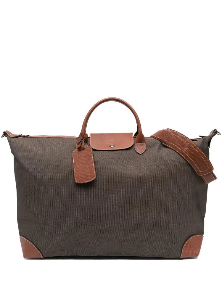 Longchamp medium Boxford travel bag - Brown Cover