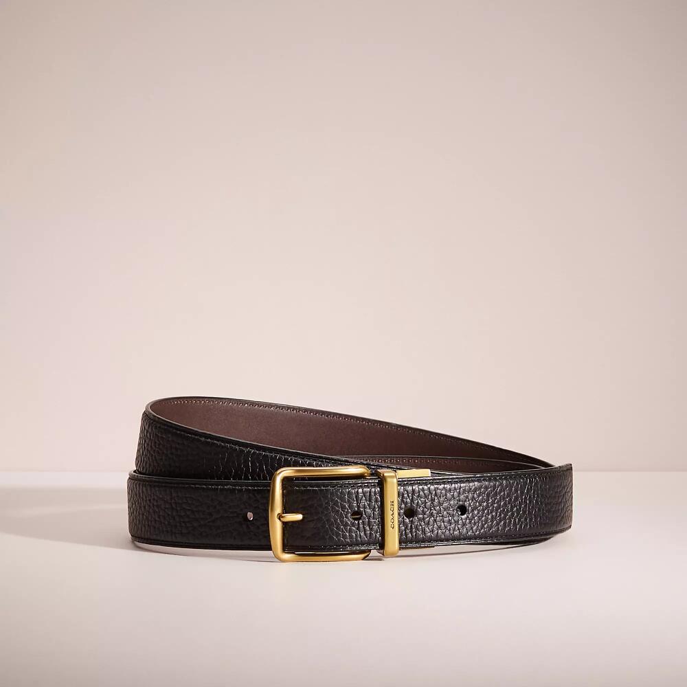 Coach Restored Signature And Harness Buckle Cut To Size Belt, 32mm Cover