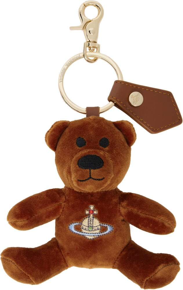 Vivienne Westwood Orange Teddy Bear Charm Keychain Cover