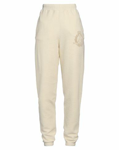 Aries Woman Pants Ivory Cotton Cover