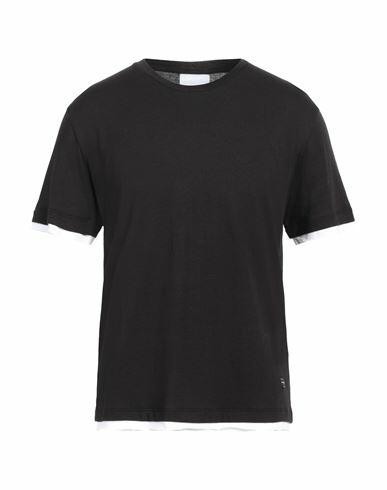 Gaëlle Paris Man T-shirt Black Cotton, Modal Cover