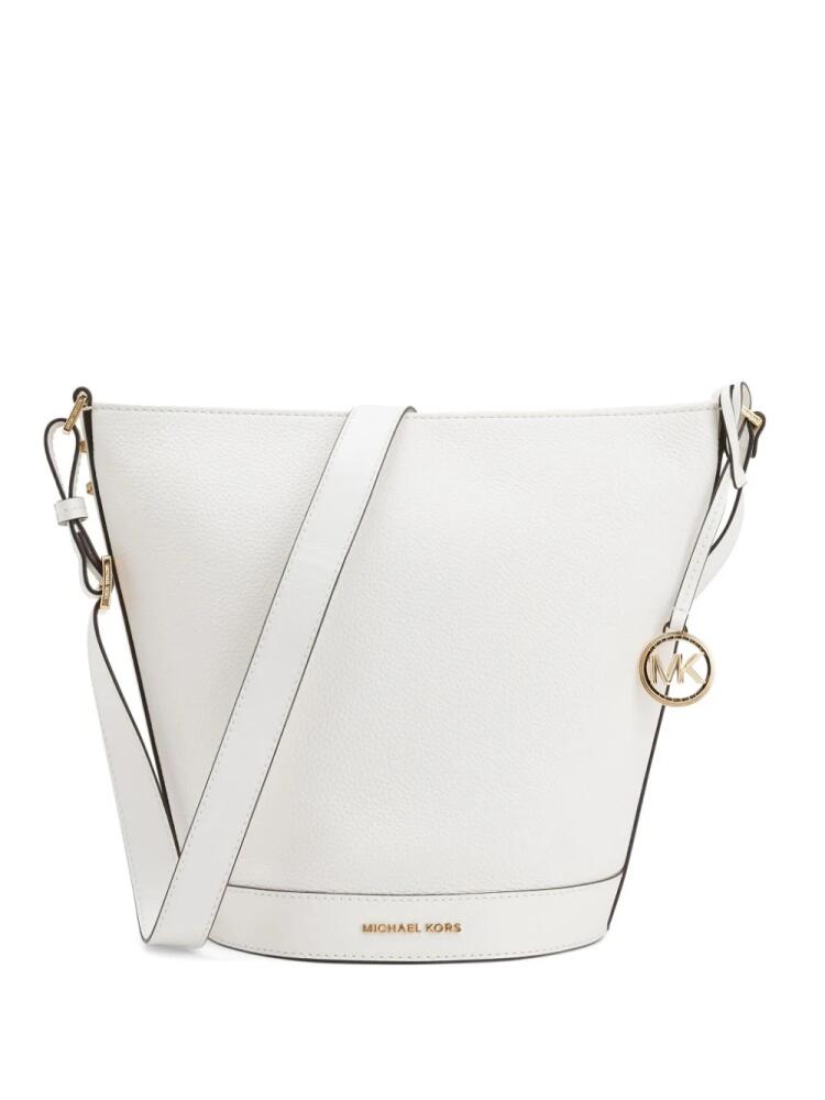 Michael Kors Townsend leather bucket bag - White Cover