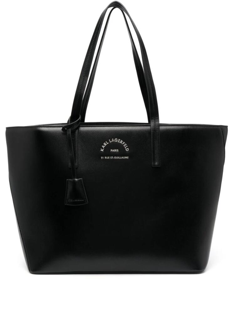 Karl Lagerfeld Rue St-Guillaume tote bag - Black Cover