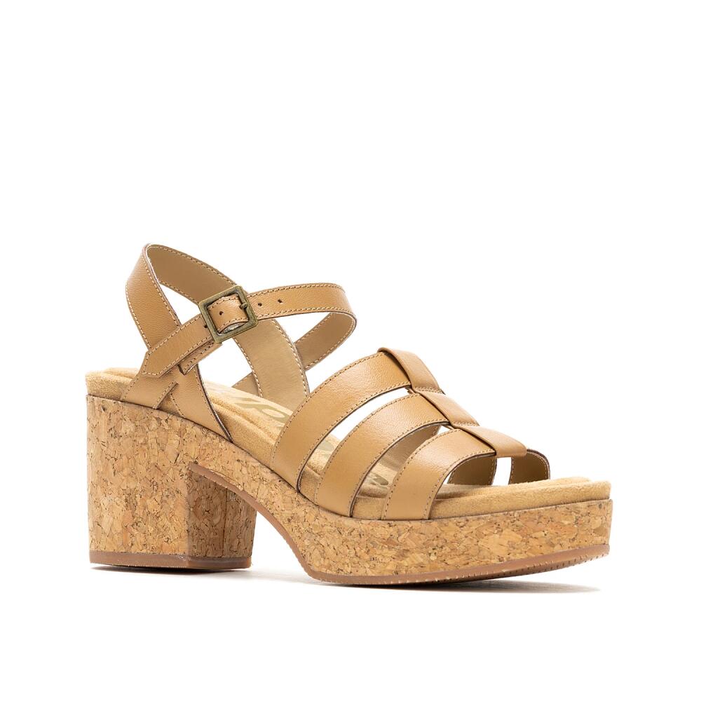 Hush Puppies Poppy Platform Sandal | Women's | Deep Beige Cover