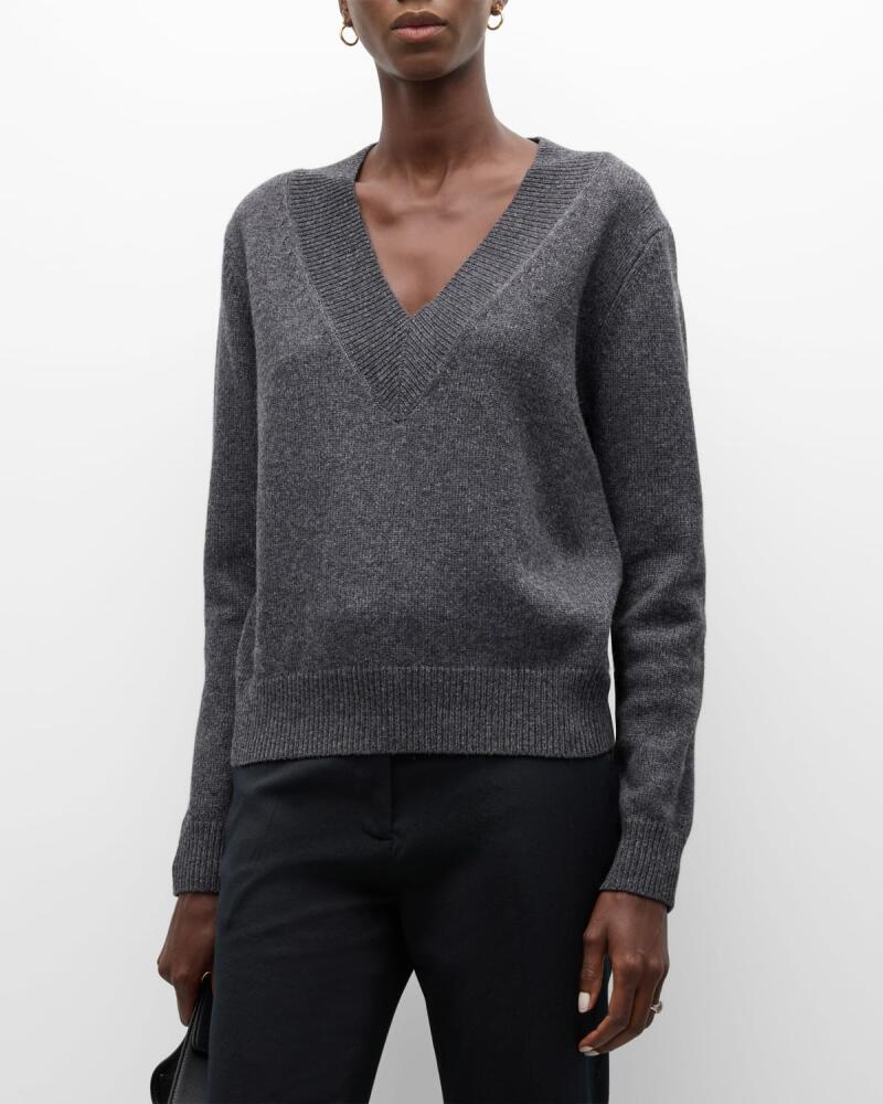 Vanessa Bruno Devora V-Neck Wool Sweater Cover