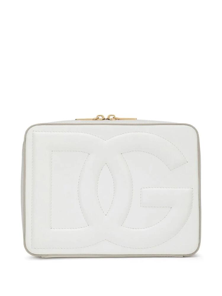 Dolce & Gabbana medium DG Logo camera bag - White Cover