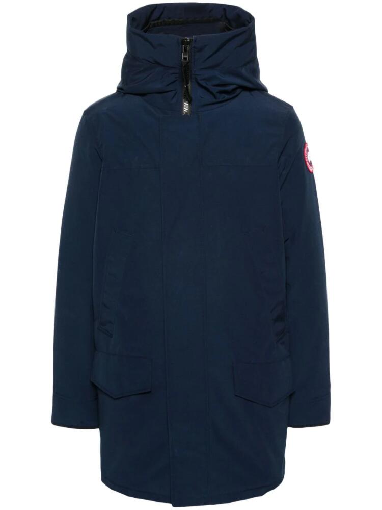 Canada Goose Langford padded parka coat - Blue Cover