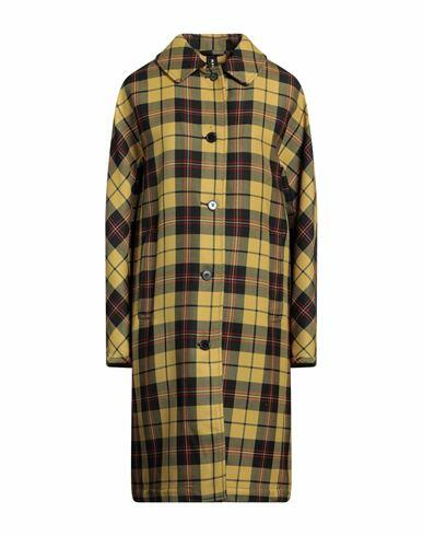 Mackintosh Woman Coat Mustard Wool, Silk Cover