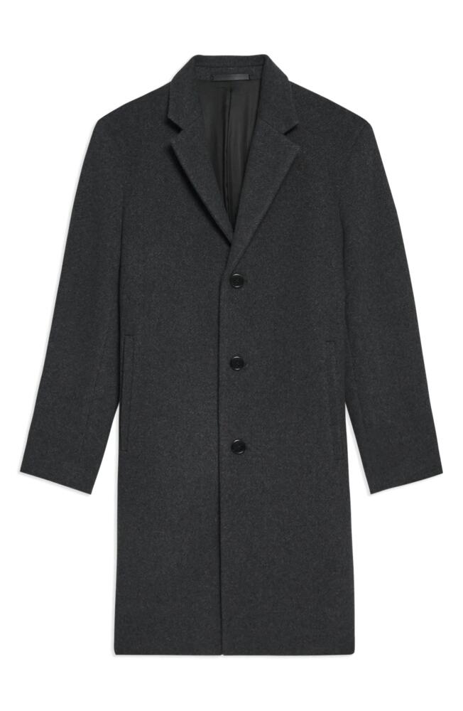 Theory Suffolk Recycled Wool Overcoat in Pestle Multi Cover