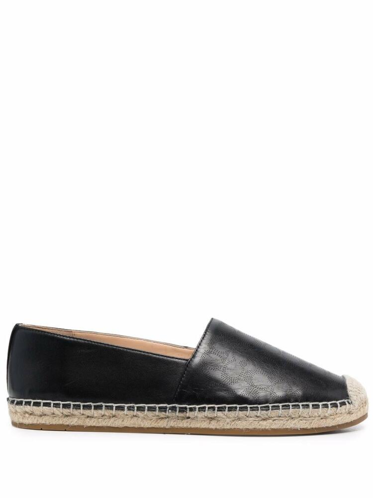 Coach leather round-toe espadrilles - Black Cover