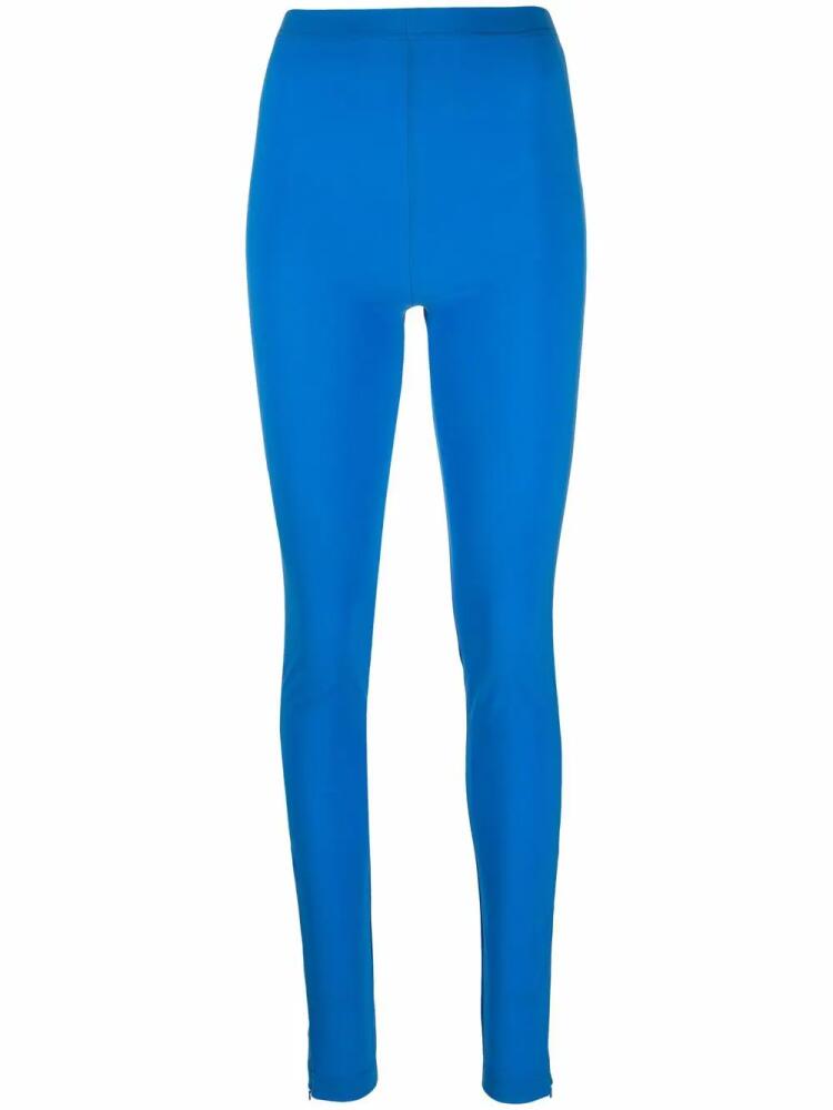 Nina Ricci mid-rise leggings - Blue Cover