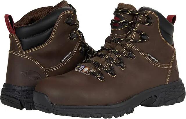 Avenger Work Boots Flight 6 AT (Brown) Women's Shoes Cover